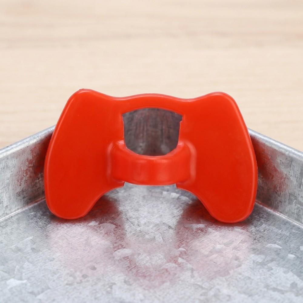 200Pcs PP Anti Pecking Chicken Glasses Red Poultry Blinders Poultry Accessory Most Chickens