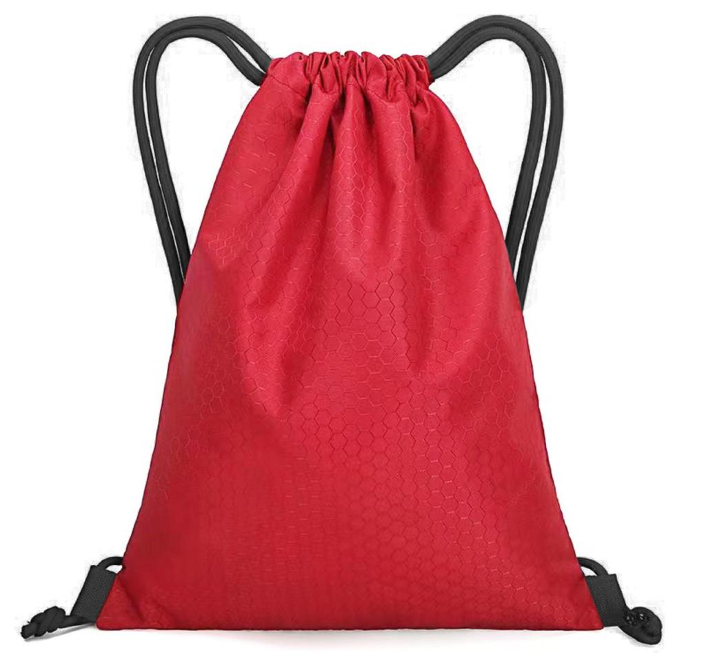 Waterproof Sports Drawstring Backpack for Fitness, Basketball, and Football Storage
