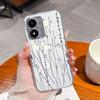 Чехол для телефона для Vivo Y27 Y15 Y21 Y20 Y36 Y33 Y02S Y10, задняя крышка, роскошная противоударная сумка для телефона, прозрачный матовый мягкий силиконовый цветок для бампера Vivo