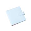 custom A6 PU leather macaron budget binders color notebook money organizer planner budget binder