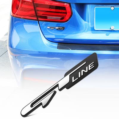 1 шт., тюнинг автомобиля, наклейка с эмблемой Atuo, GT Line для Mitsubishi Outlander ASX Lancer EX L200 Mirage Pajero Galant