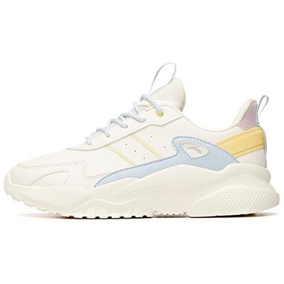 Кроссовки Lifestyle Series из синтетической кожи, нескользящие, износостойкие, низкие, для папы, женские, белые, синие, желтые 922048823-3