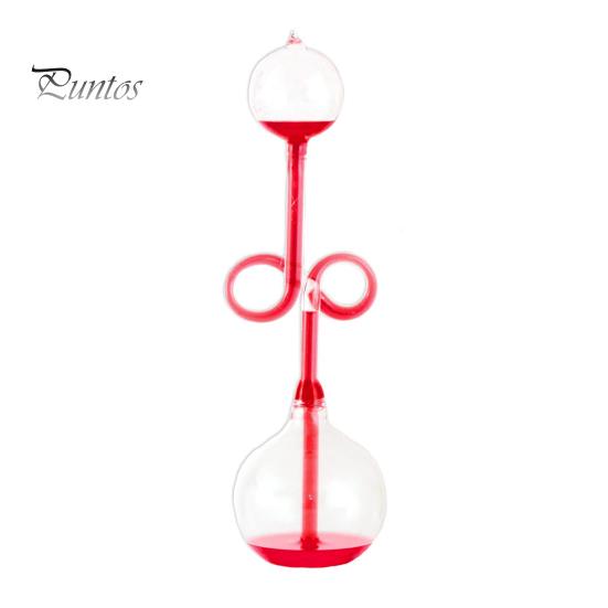 Glass Hand Boiler Love Heart Thermometer Toy Educational Science Toy Multifunctional Science Experiment Hand Boiler Gift for Children Adults