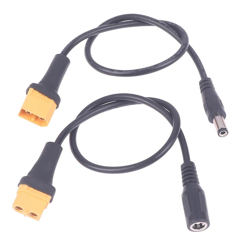 Xt60 гнездовой разъем для постоянного тока 5,5 * 2,1 мм соединительный кабель-адаптер для зарядного устройства Rc батареи