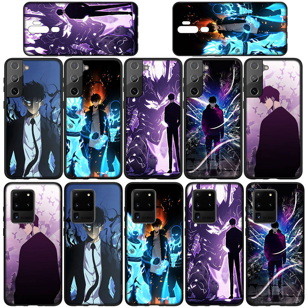 for Samsung Galaxy S25 S24 iPhone 17 16 15 Xiaomi Redmi Note 14 13 12 11 Plus Pro Max XR Phone Case Sung Jinwoo Solo Leveling Arise OPPO Huawei Cover