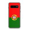 Coque Téléphone - Samsung - Galaxy S10e - Drapeau Portugal - Souple - Multicolore