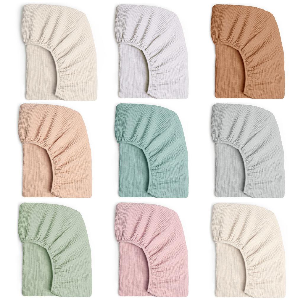 Простыня для детской люльки, чехол для пеленания новорожденных, мягкие и удобные простыни на резинке, чехол для матраса для колыбели