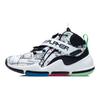 Баскетбольные кроссовки Li Ning Youth Pioneer TD с нескользящей подошвой, амортизирующие, износостойкие, детские, белые, черные YKBR054-11