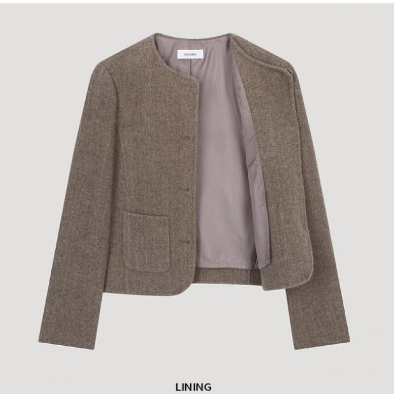  She S miSS шерстяной жакет с круглым вырезом Swhjko42040 Br