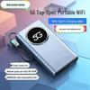 Портативный 5G WiFi 6 роутер для всех сетей с SIM-картой, идеально подходит для стриминга на открытом воздухе