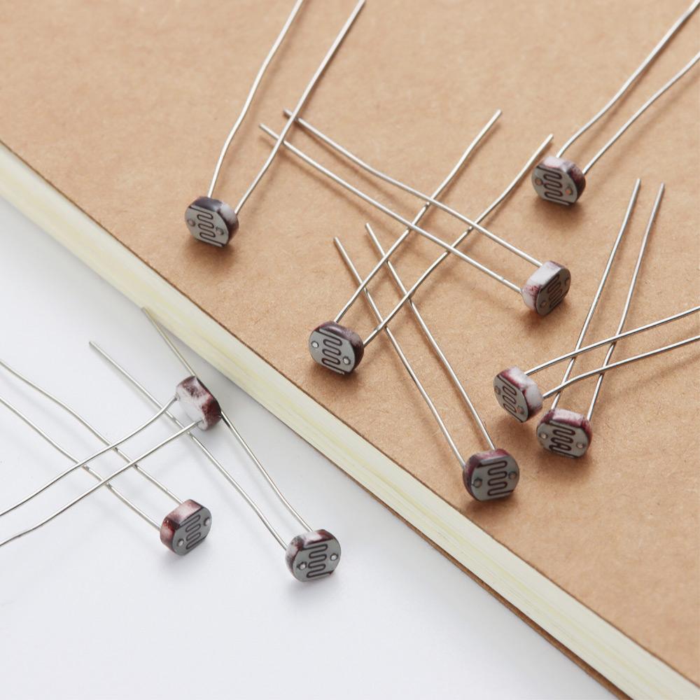 20/30/50PCS Top 5mm LDR CDS Photoresistor GL5516 Light-Dependent Resistor Sensor