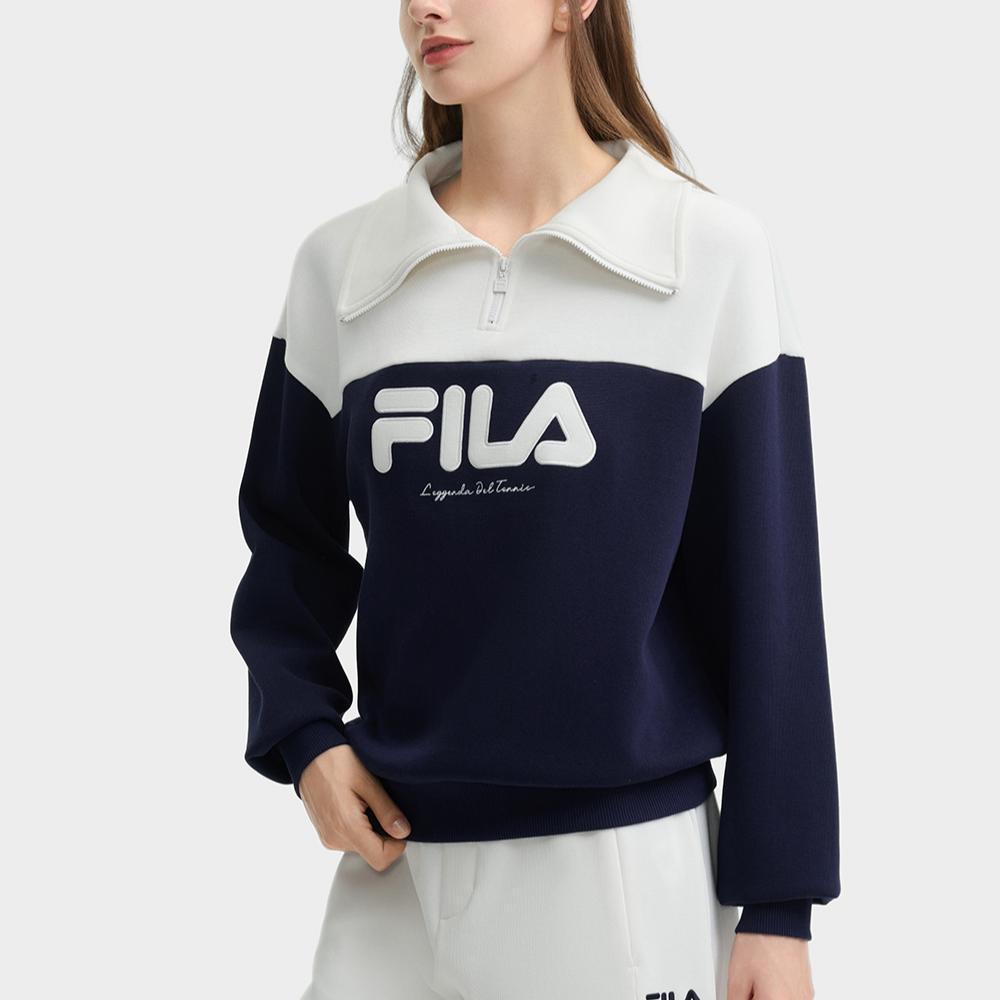 Новый повседневный костюм FILA ORIGINALE женский F11W449203F-NV+F11W449603F-NV