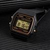 Casio Серия VINTAGE - квадратные, маленькие квадратные, классические ретро, водонепроницаемые, кварцевый механизм, полимерный ремешок, японские и корейские часы, женские часы, F-91WG-9
