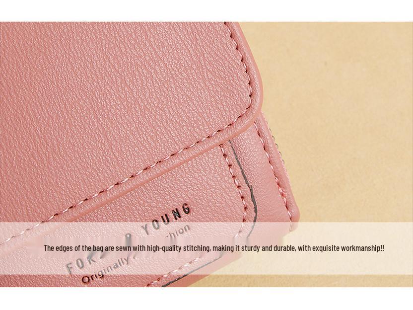 Городская минималистичная женская сумка-кошелек через плечо с отделениями для карт и отделением для телефона