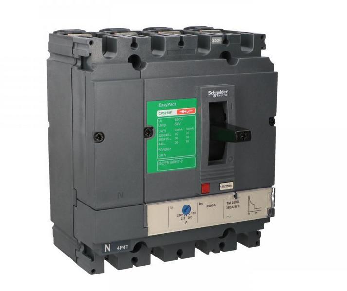Wyłącznik Mocy 250A 4P 36Ka Easypact Compact Cvs Cvs250 Tm250D Lv525353