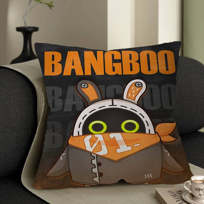 Zenless Zone Zero ZZZ Bangboo Cushion Cover Pillowcase Upholstery Sofa Throw Pillow Home Decor Pillowcas