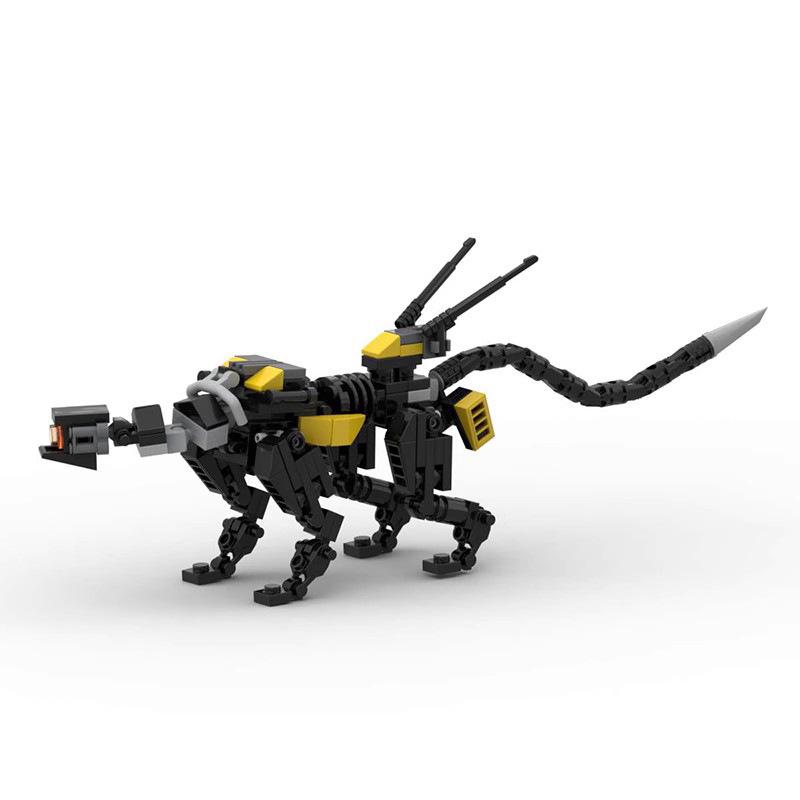 Сборка Строительных Блоков MOC Horizon Zero Dawn Отслеживатель Мелкие Детали DIY Модель Игрушка Для Мужчин