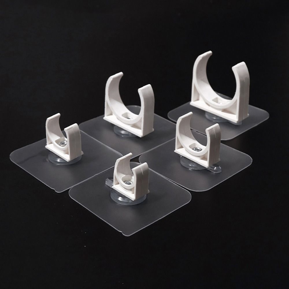 1/5 шт. самоклеящийся хомут без перфоратора для аквариума, зажим для трубки, соединитель