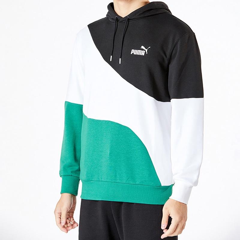 PUMA Power Cat Hoodie 'Teal' Men's 675746-37