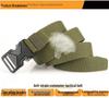 2023 Unisex Tactical Nylon Quick-Dry Belt with Zinc Alloy Buckle