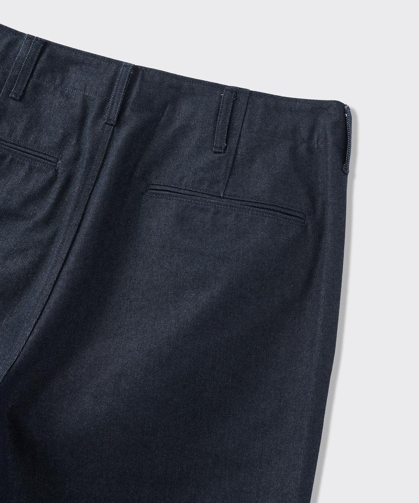 MUSINSA STANDARD Denim-Like Officer Pants [Deep Indigo]