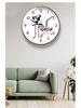 Motivational Student Wall Clock - Study Wisely & Persevere Classroom Decor, Radio-Controlled Hanging Watch