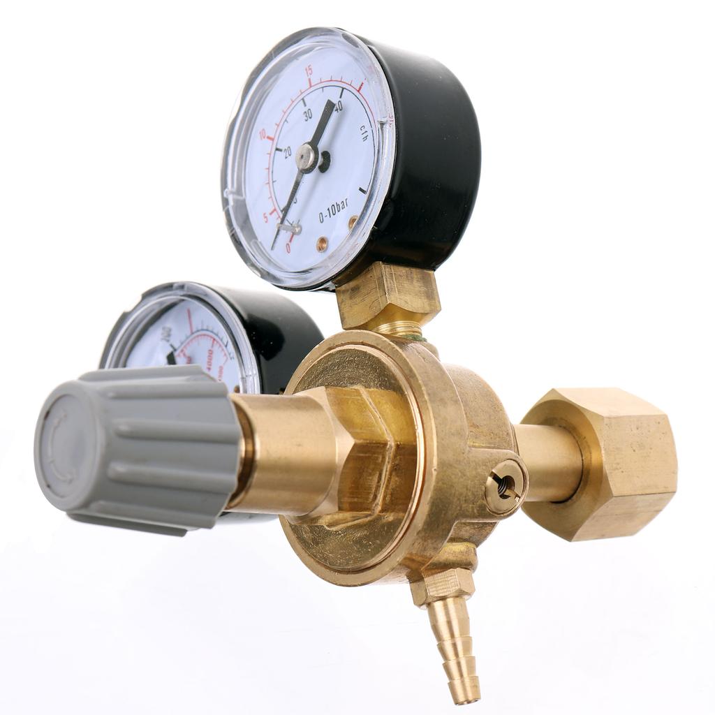 Reducer for Co2 Argon Gas Cylinder Welding 2 Manometers W21