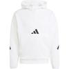 Adidas Z.N.E. True Healing Series FW24 Black Label Uniform Sports Casual Hoodie Men Hoodies White JF2454