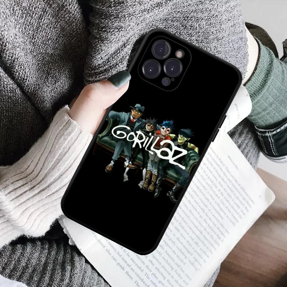 Аниме Чехол для телефона G-Gorillaz Для IPhone 16 15 8 7 6 6S Plus X SE XR XS 14 11 12 13 Mini Pro Max Мобильный чехол