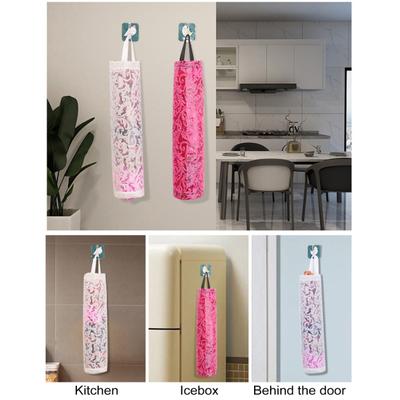 Yousheng Держатель для мусорных пакетов Органайзер для хранения Большой вместимости Легко установить Подвесной Держатель для продуктовых пакетов для мусора Диспенсер