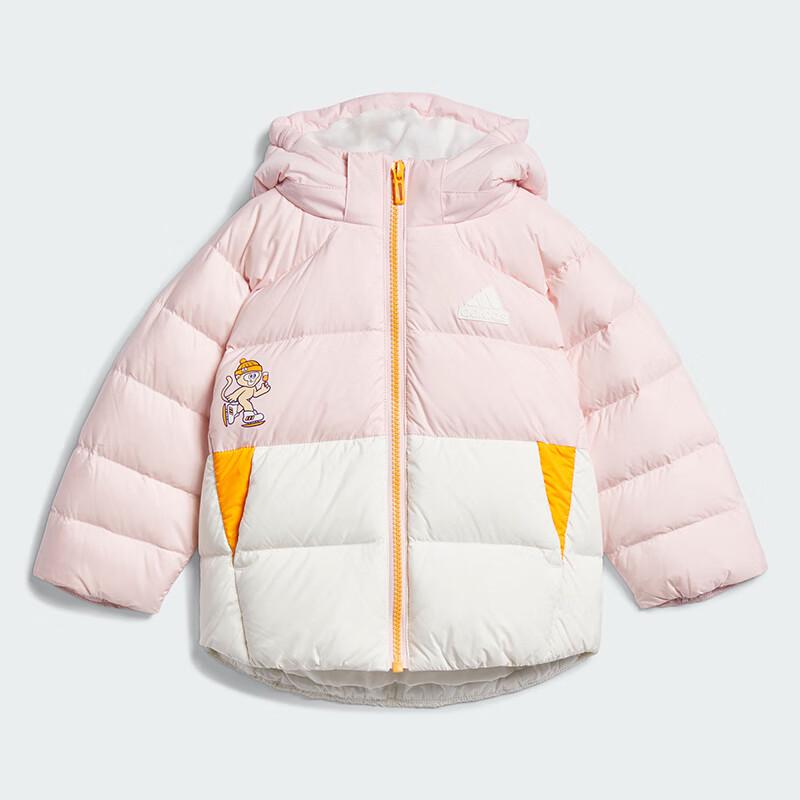 adidas Толстая теплая пуховая куртка с капюшоном для девочек