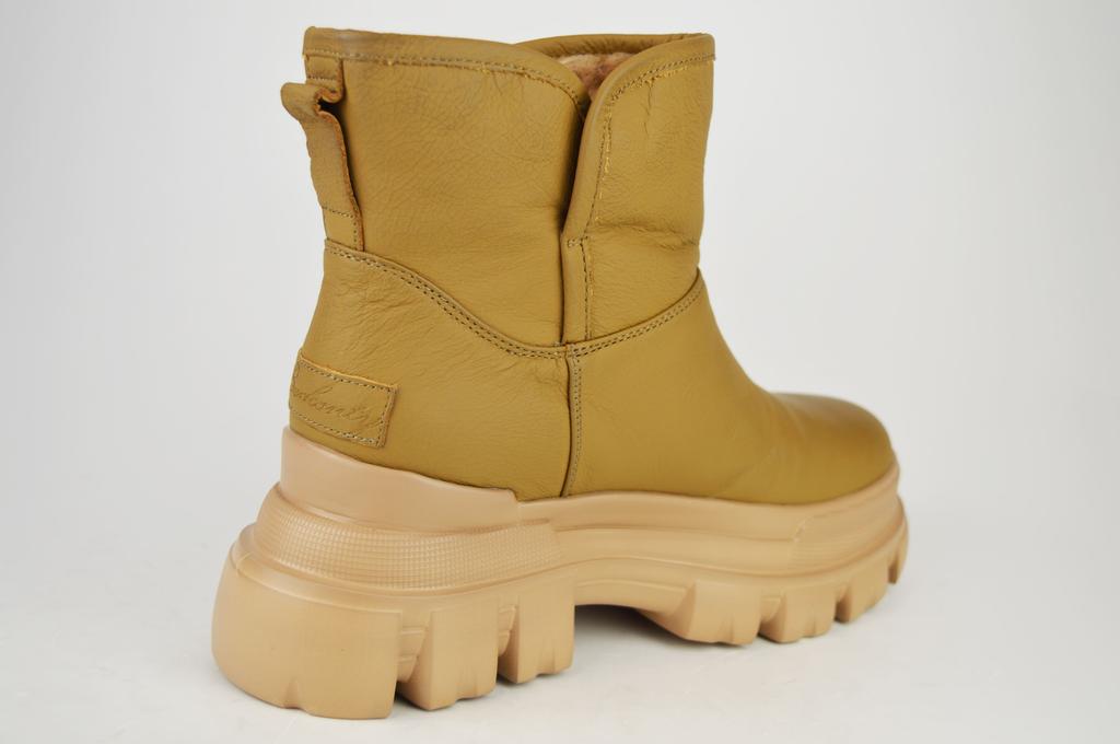 Ботинки зимние Berkonty 56102 35 Капучино кожа мех