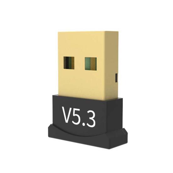 Беспроводной адаптер Plug and Play Поддержка нескольких устройств Низкая задержка Настольный компьютер USB Аудиоприемник Адаптер с поддержкой Bluetooth 5.3