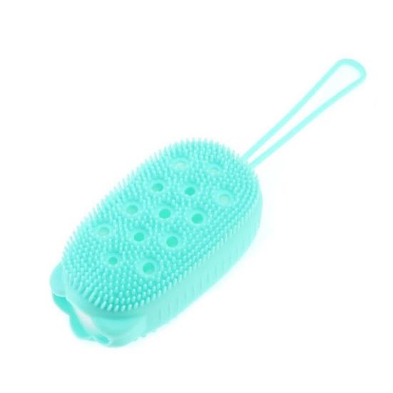 Скраб для тела Мягкая текстура Хорошая устойчивость Дизайн шнурка Отличная пена для ванны TPR Щетка Массажер для дома