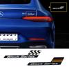 Black Series Car Badge Emblem For GT C63S A35 E63 S63 Turnk Sticker Decoration