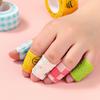 5Pcs Finger Guard Bandage Writing Printed Medical Self-Adhesive Bandage Sports Tape Non-Woven Elastic Pet Tattoo Bandage
