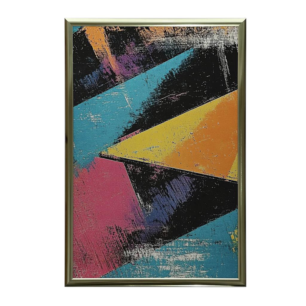 Odważne Kształty Odważne Kształty, 30X40 Cm, Bez Ramy, Płótno Premium Na Blejtramie