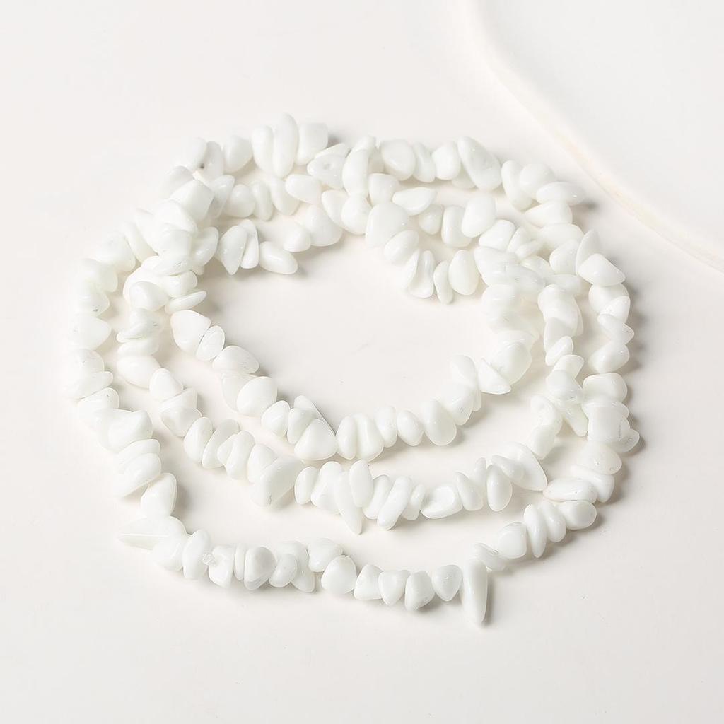 Ожерелье из натурального аметиста, 80 см - Полированные, Неправильные полоски для изготовления украшений и браслетов своими руками