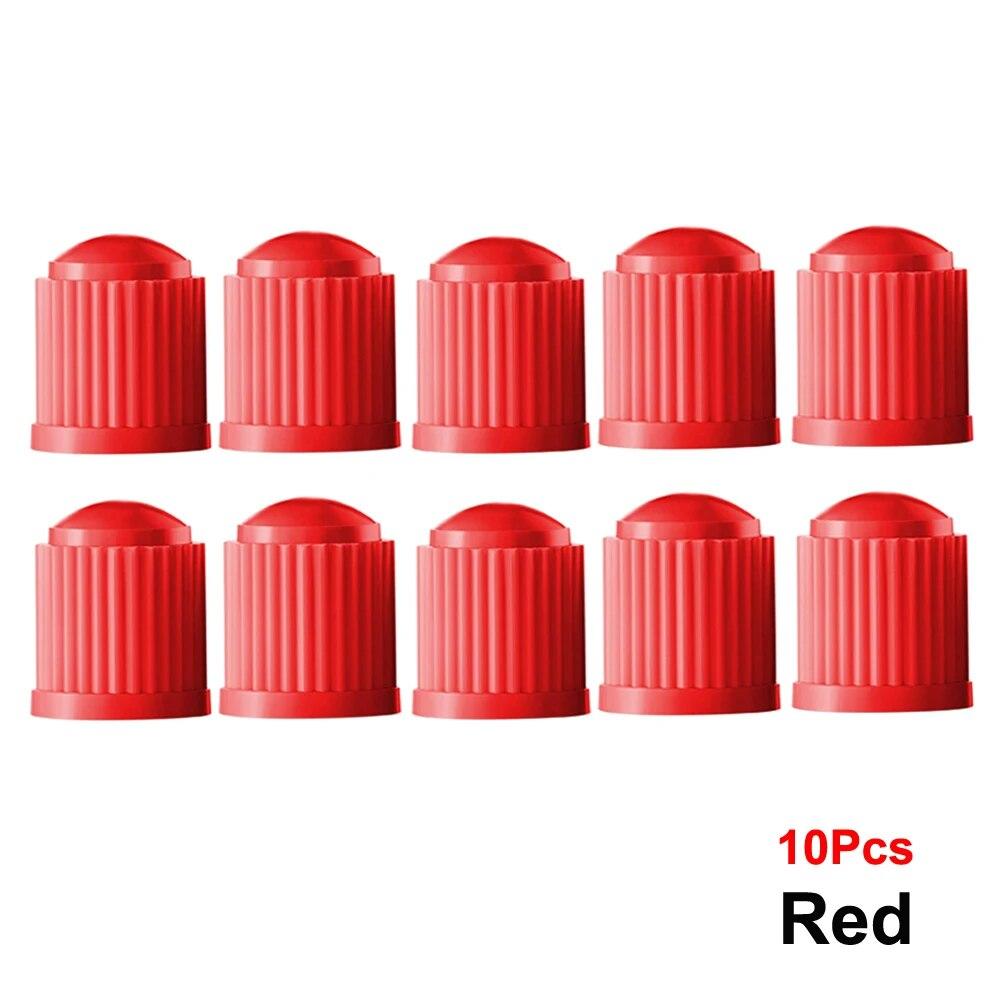 10/25/50/100 шт. колпачки для клапанов шин, пластиковые автомобильные стержни для шин, пылезащитные чехлы, универсальные колпачки для клапанов для автомобилей, мотоциклов, велосипедов, велосипедов