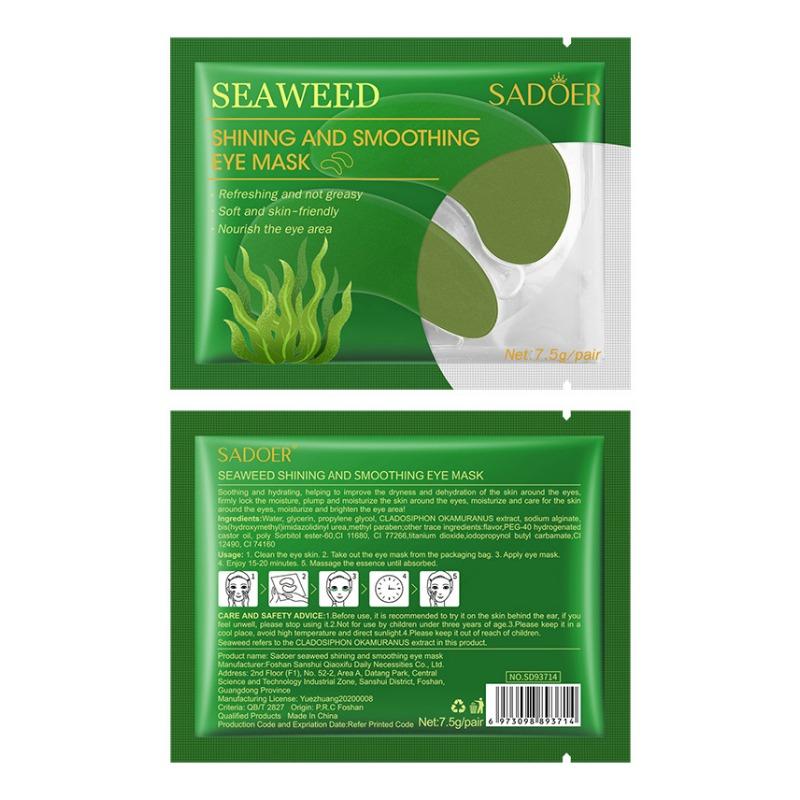 Sadoer Набор таблеток Caviar Eye Mask Серия увлажняющих и увлажняющих масок для глаз