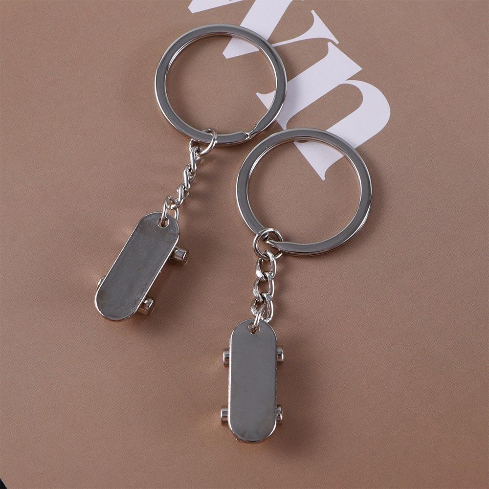 Bag Pendant Metal Pendant Key Holder Keys Holder Skateboard KeyRing Jewelry Gift Scooter Keychain