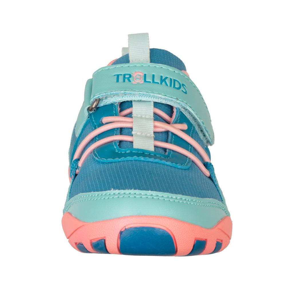 Buty Trollkids Skaland Barefoot Hiker niebieski portowy/mgła akwamarynowa/różowy piwonia