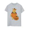 Winnie the Pooh Womens/Ladies Pumpkin Boyfriend Halloween T-Shirt