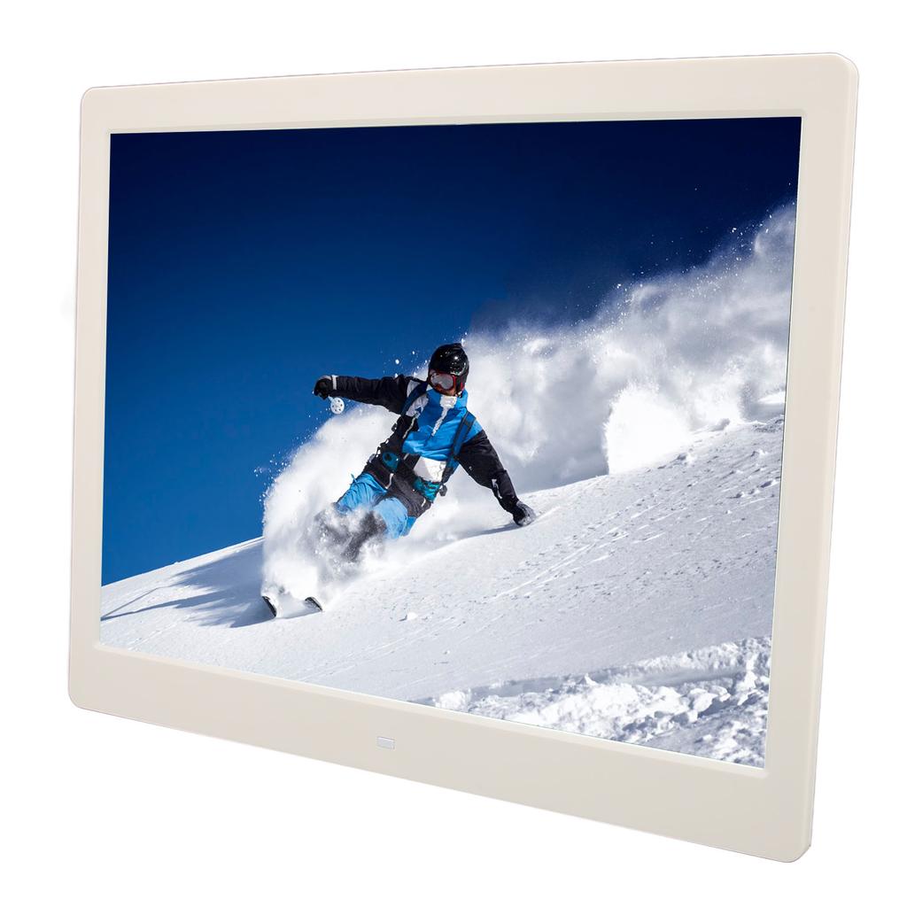 16-дюймовая цифровая рамка 4:3 IPS-дисплея с разрешением 1600X1200, электронная фоторамка с видео и музыкой