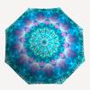 1pc Kaleidoscope Pattern Automatic Umbrella - Automatic Opening And Closing, Sturdy Iron Frame, Portable Folding Design yy251018114