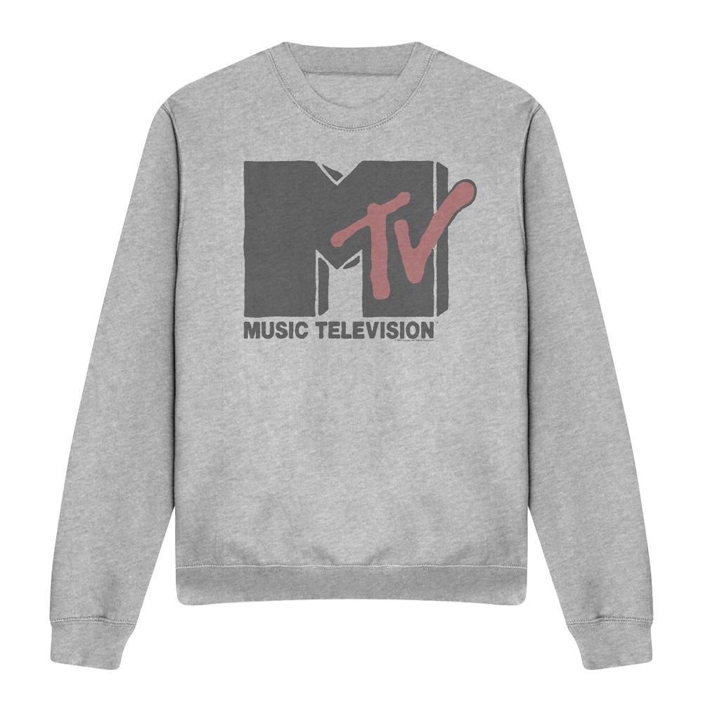 MTV Unisex Adult Logo Sweatshirt