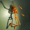 House Decoration Anatomical Toys Halloween Human Skeleton Body Figurine Bone Model Pumpkin Skull
