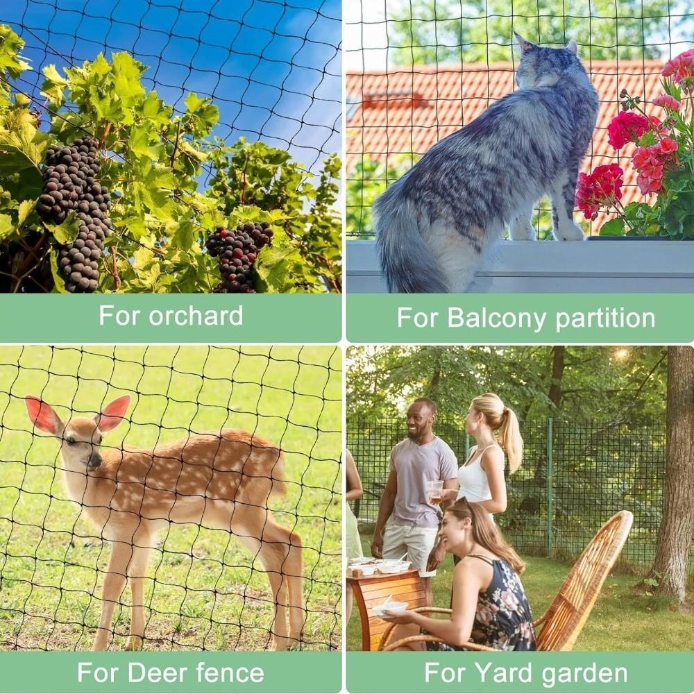 Plastic Pet Balcony Protective Net Bite Resistant Cat Safety Net Cat Window Sill Fence Patio