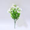 Artificial Flowers for Outdoors UV Resistant Mixed Bundles Fake Wildflower Bouquet Realistic Spring Planter Filler for Hanging Baskets Porch Patio