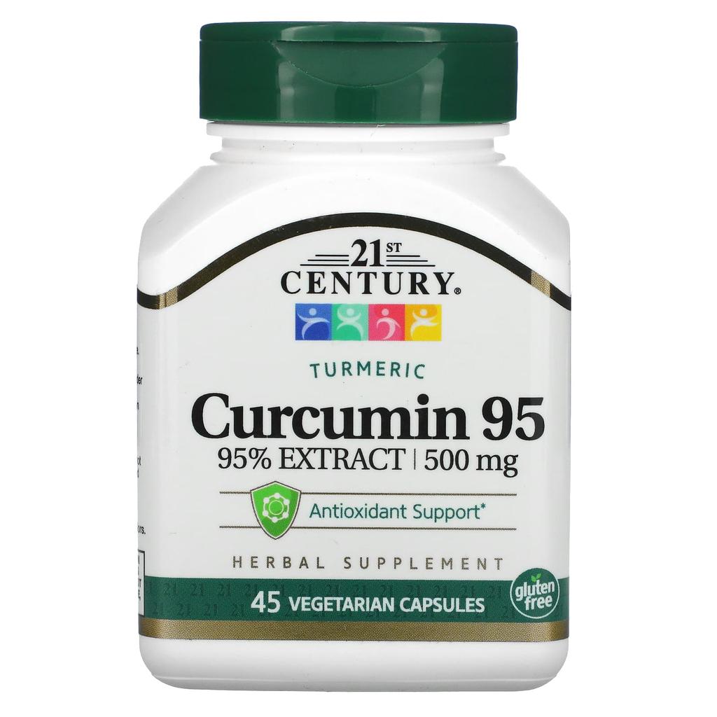 21st Century, Curcumin 95, 500Mg, 45 Veggie Caps